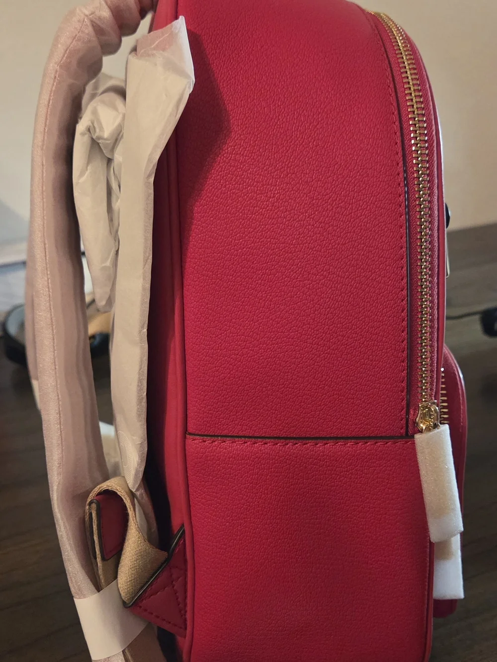 NWT Michael Kors Red Jet Set Backpack
